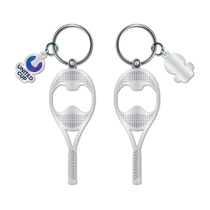 United Cup 2025 Racquet Bottle Opener Keyring