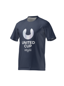 United Cup 2025 Logo Youth Tee - Navy