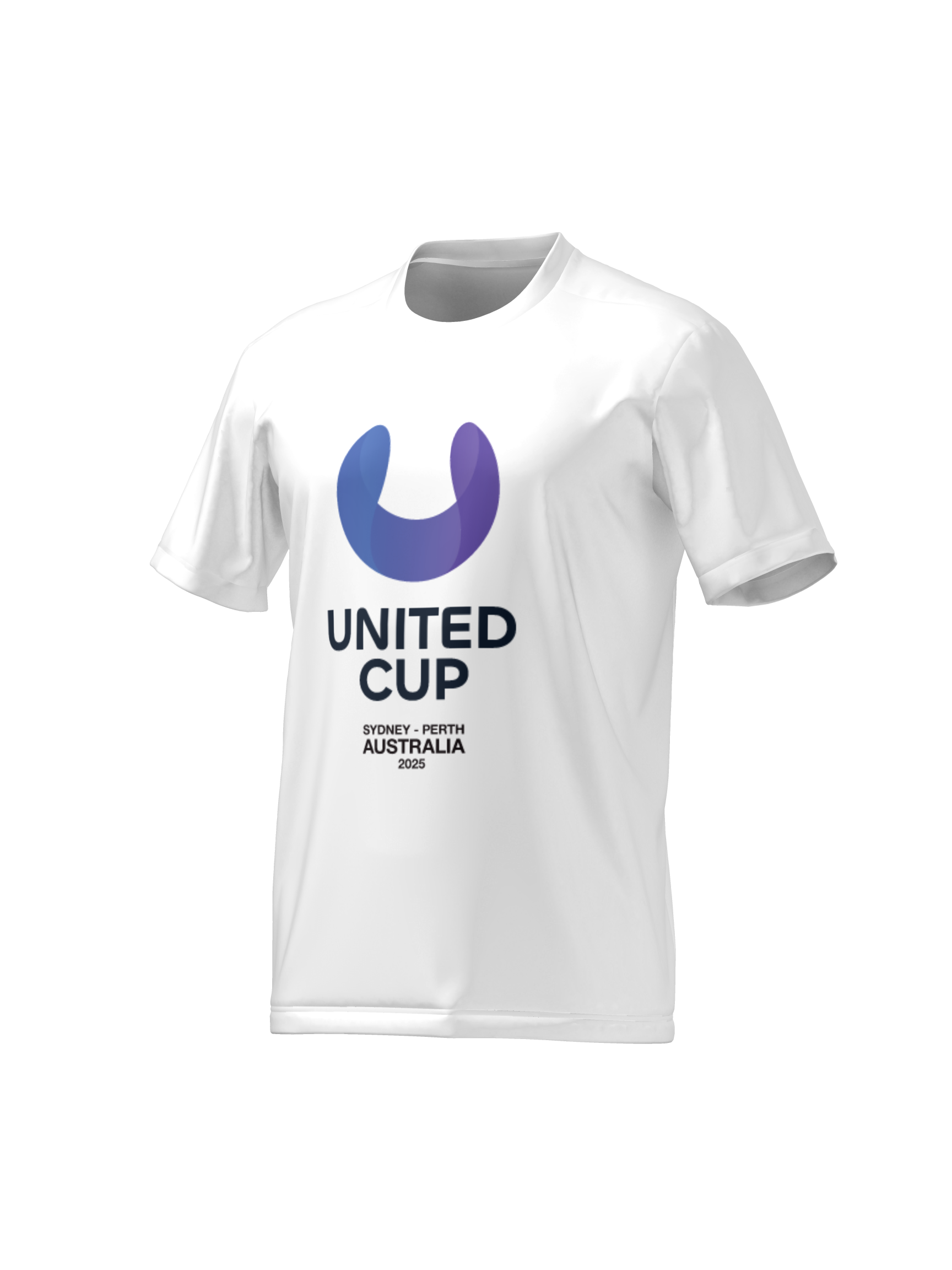 United Cup 2025 Logo Tee - White