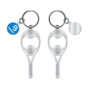 Brisbane International Racquet Bottle Opener Keyring