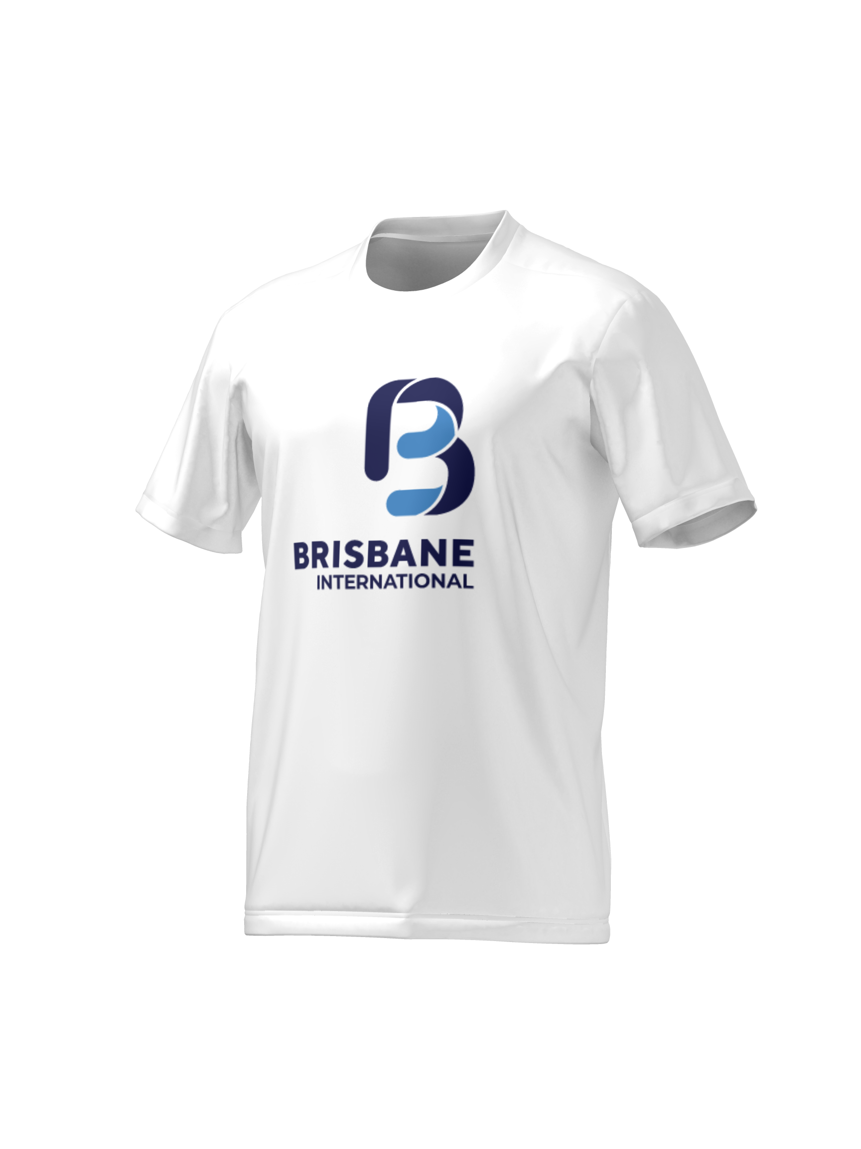 Brisbane International 2025 Logo Tee - White