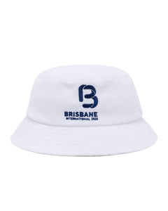 Brisbane International 2025 Bucket Hat - White