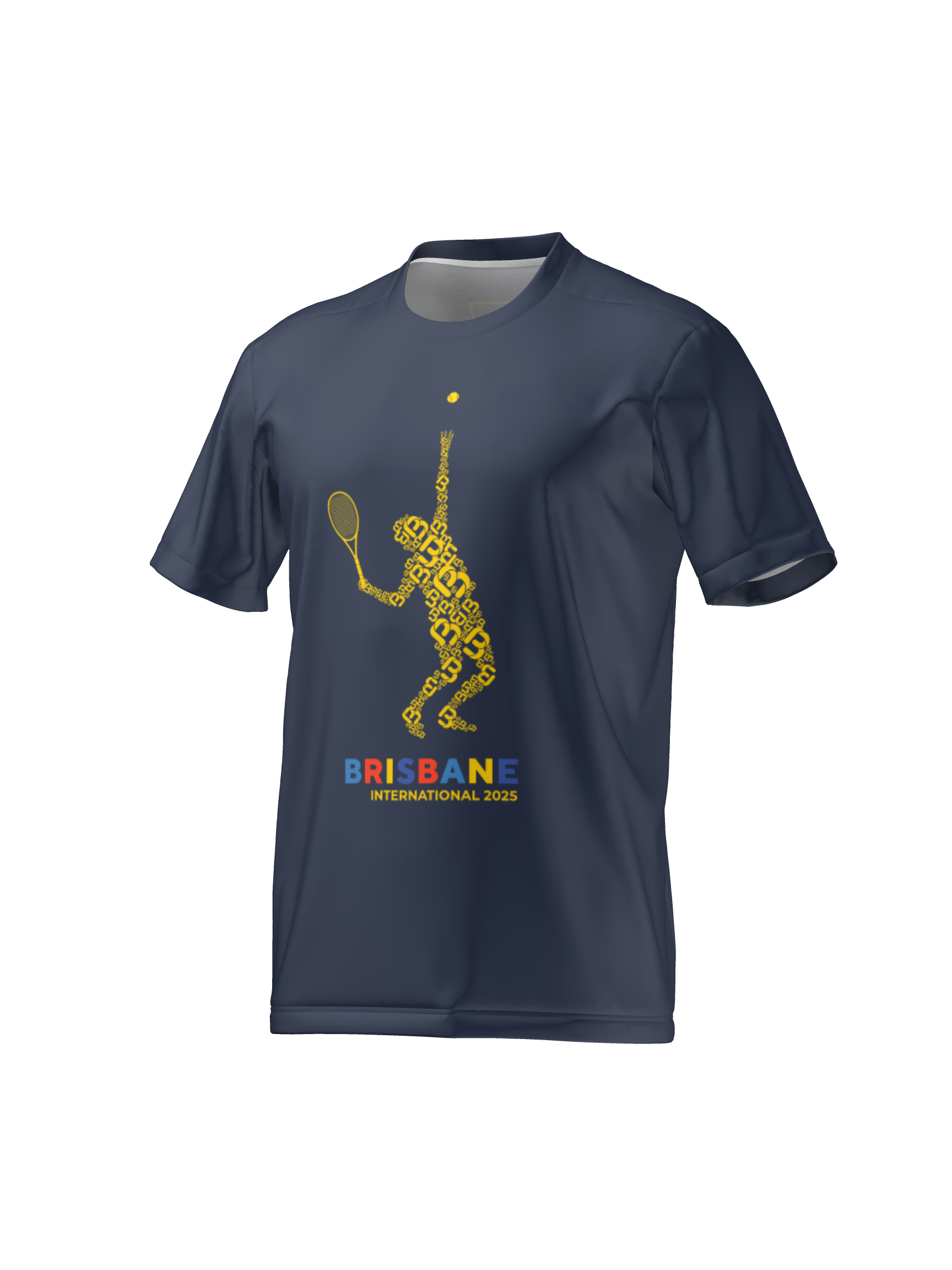 Brisbane International 2025 Player Tee - Navy