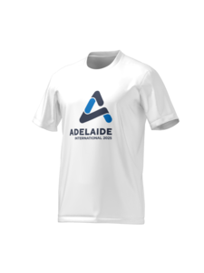 Adelaide International 2025 Logo Tee - White