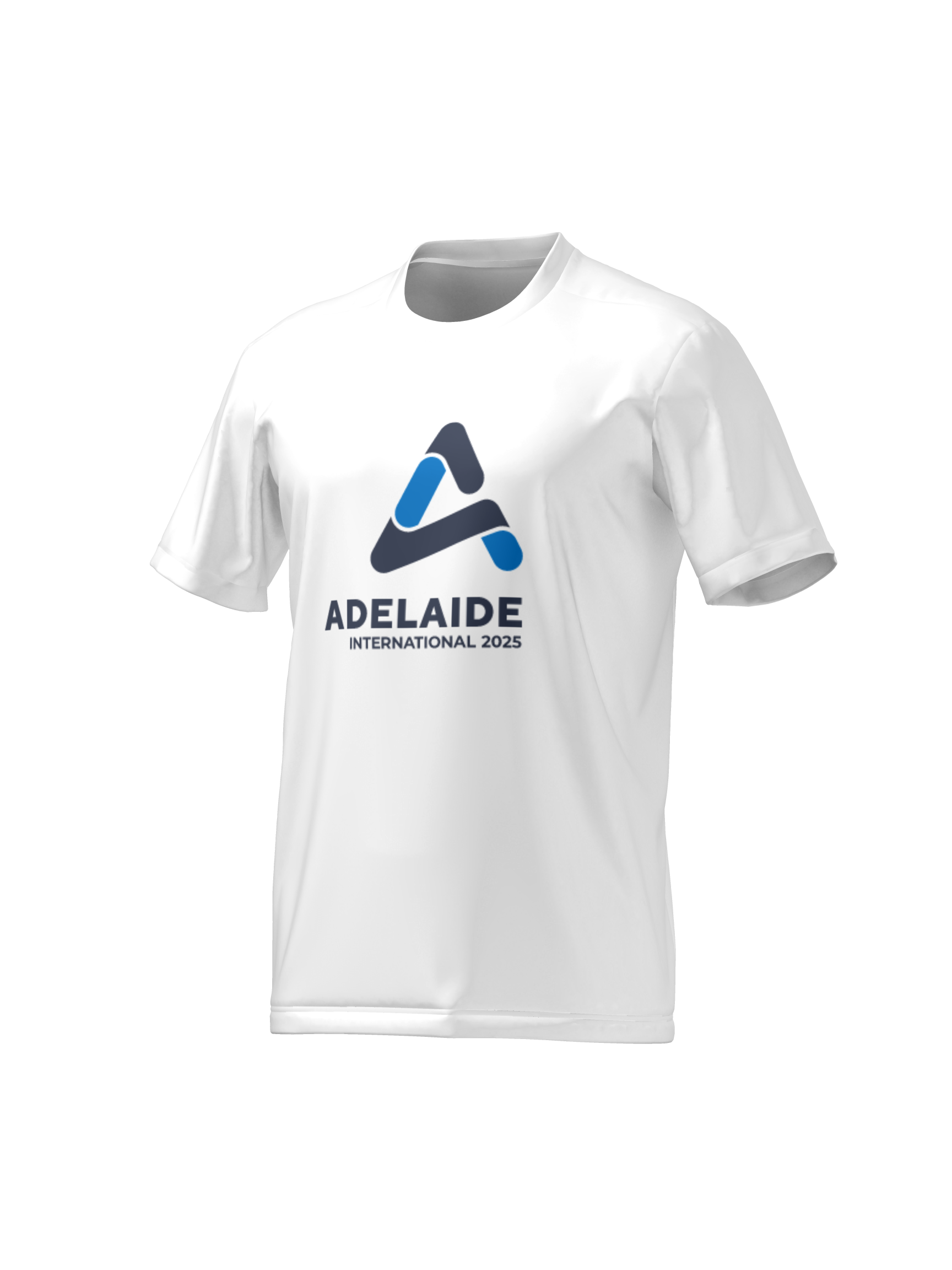 Adelaide International 2025 Logo Tee - White