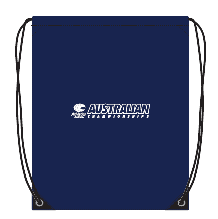 Australian Championship Drawstring Bag